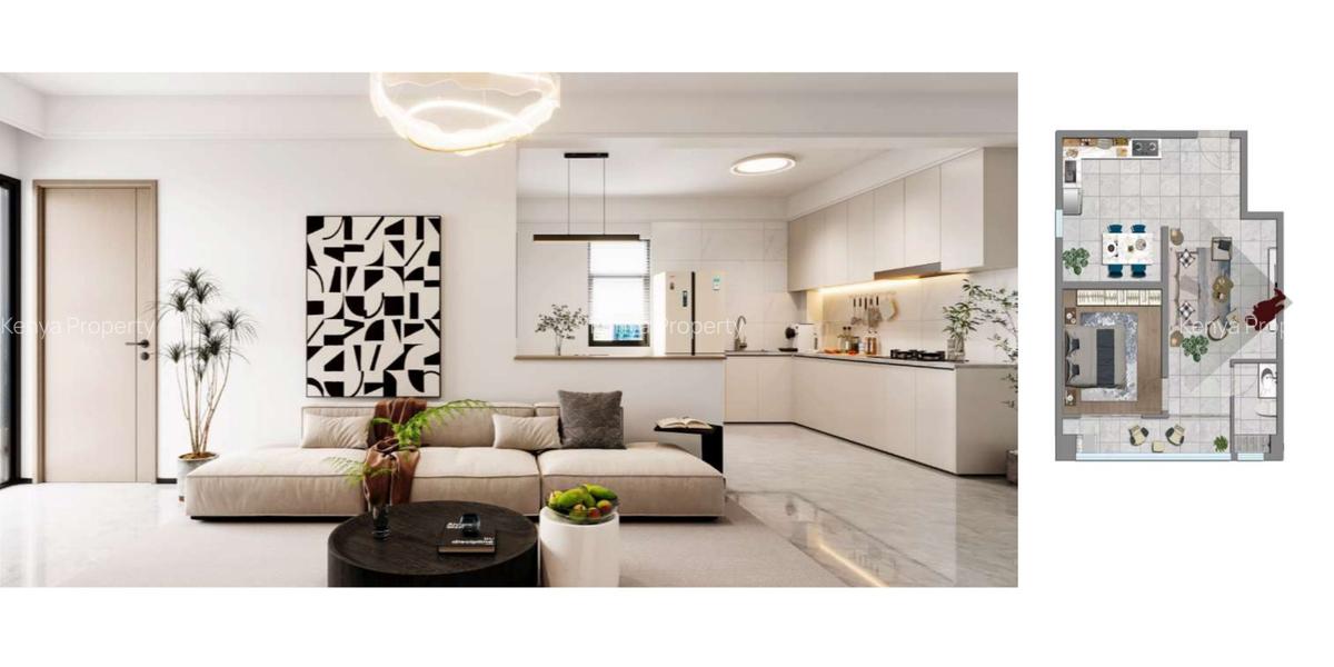 1 Bed Apartment with Swimming Pool at Mandera Rd - 11