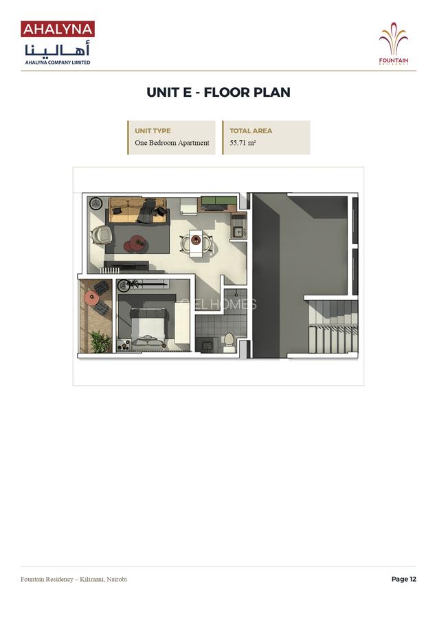 1 Bed Apartment with Swimming Pool at Kirichwa Road - 4