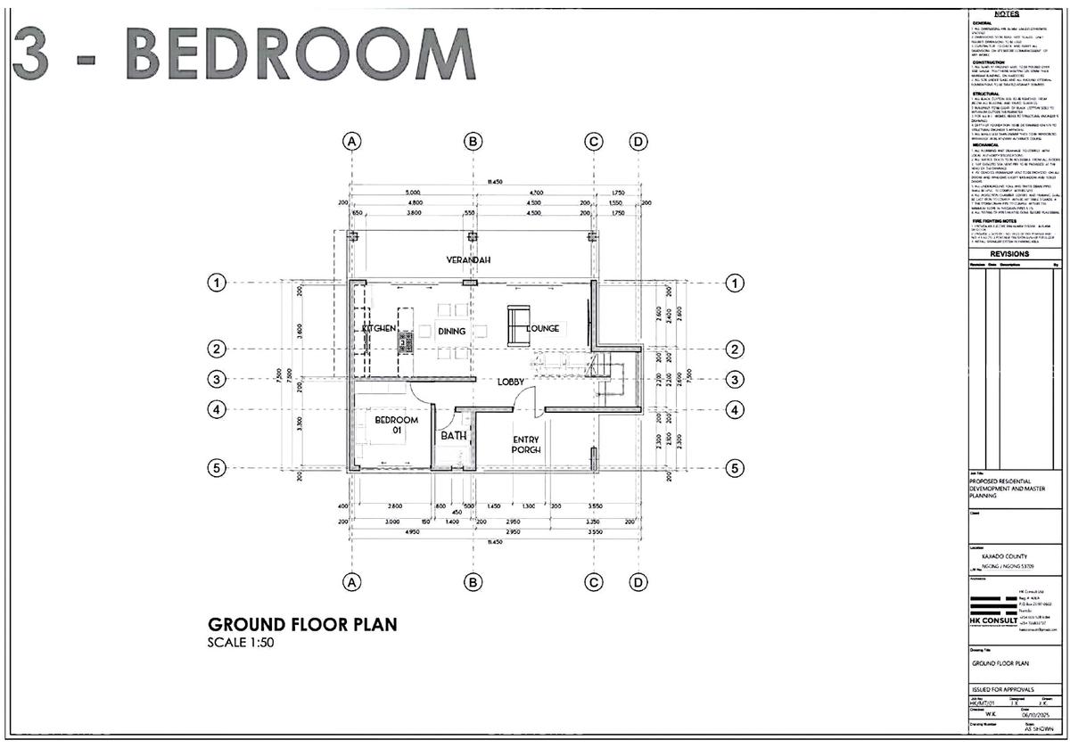 3 Bed Villa with En Suite at Gataka Road - 1