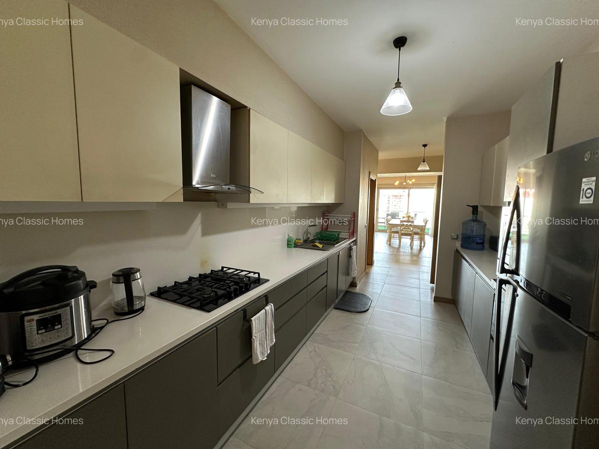 Furnished 3 Bed Apartment with En Suite at Kileleshwa - 9