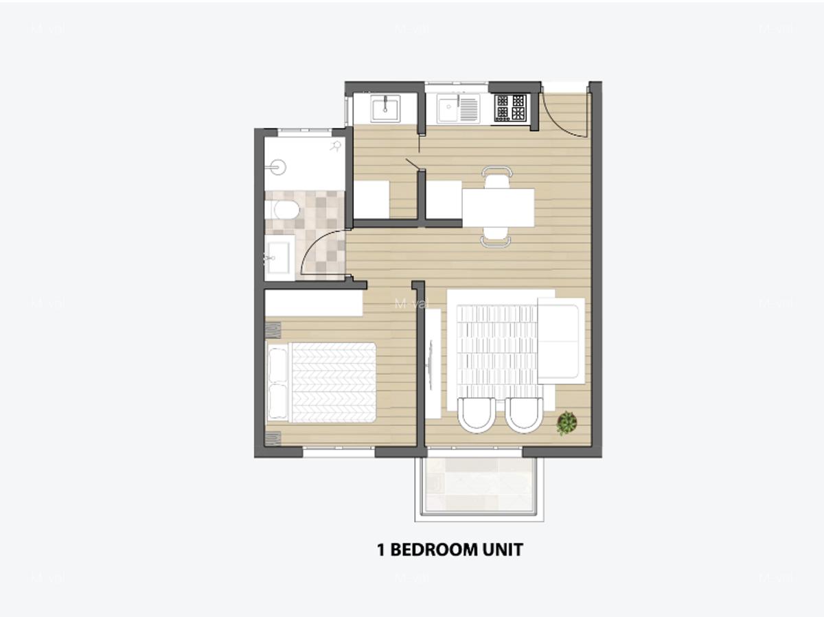 3 Bed Apartment with En Suite at Banana - Raini Road - 11