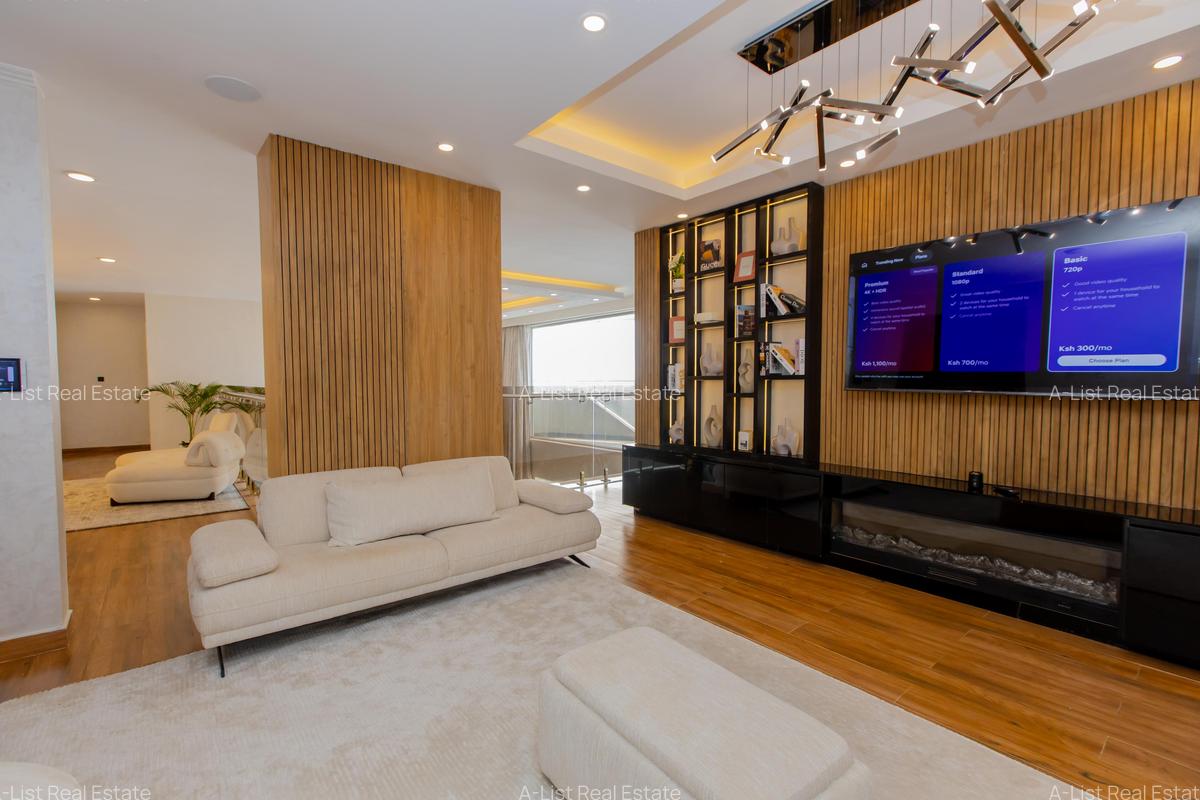 Furnished 4 Bed Apartment with Swimming Pool at General Mathenge - 11