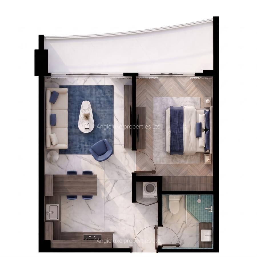 2 Bed Apartment with En Suite at Riverside Drive - 3
