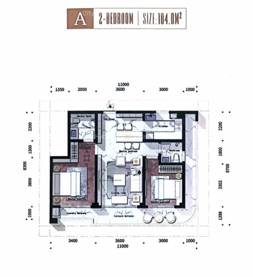 Studio Apartment with Swimming Pool in Westlands Area - 3