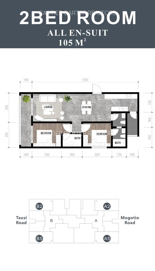 1 Bed Apartment with Swimming Pool at Mogotio Road - 5