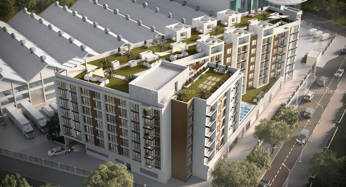 Furnished Studio Apartment with Swimming Pool in Mombasa Road - 3