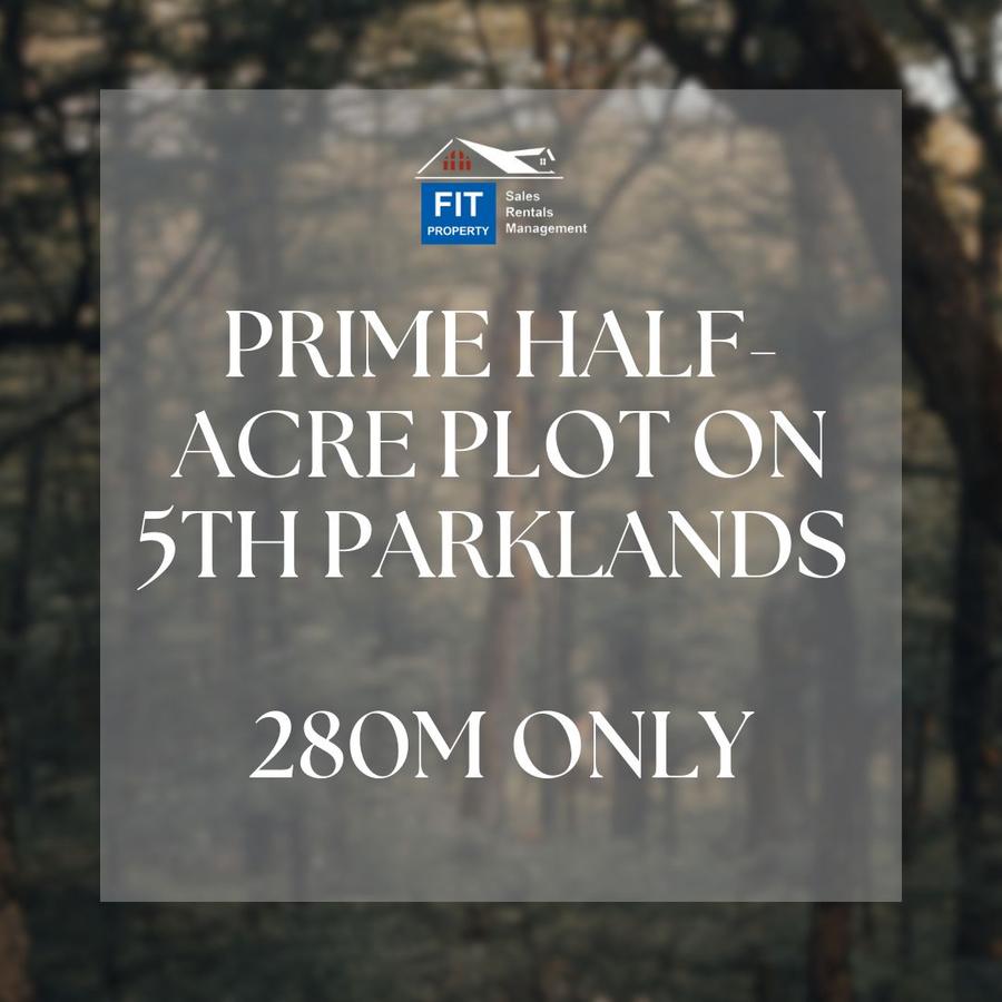 0.5 ac Land in Parklands - 1