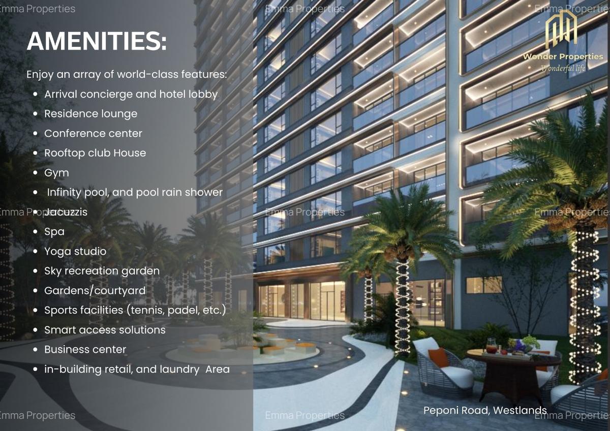 Serviced 1 Bed Apartment with En Suite at Peponi Road - 11