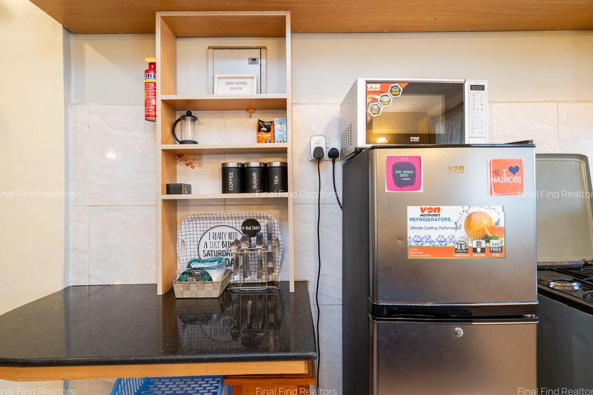 Furnished 1 Bed Apartment with Backup Generator in Westlands Area - 12