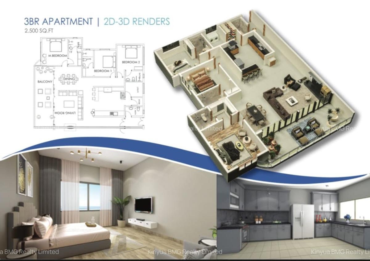 2 Bed Apartment with En Suite in Nyali Area - 3