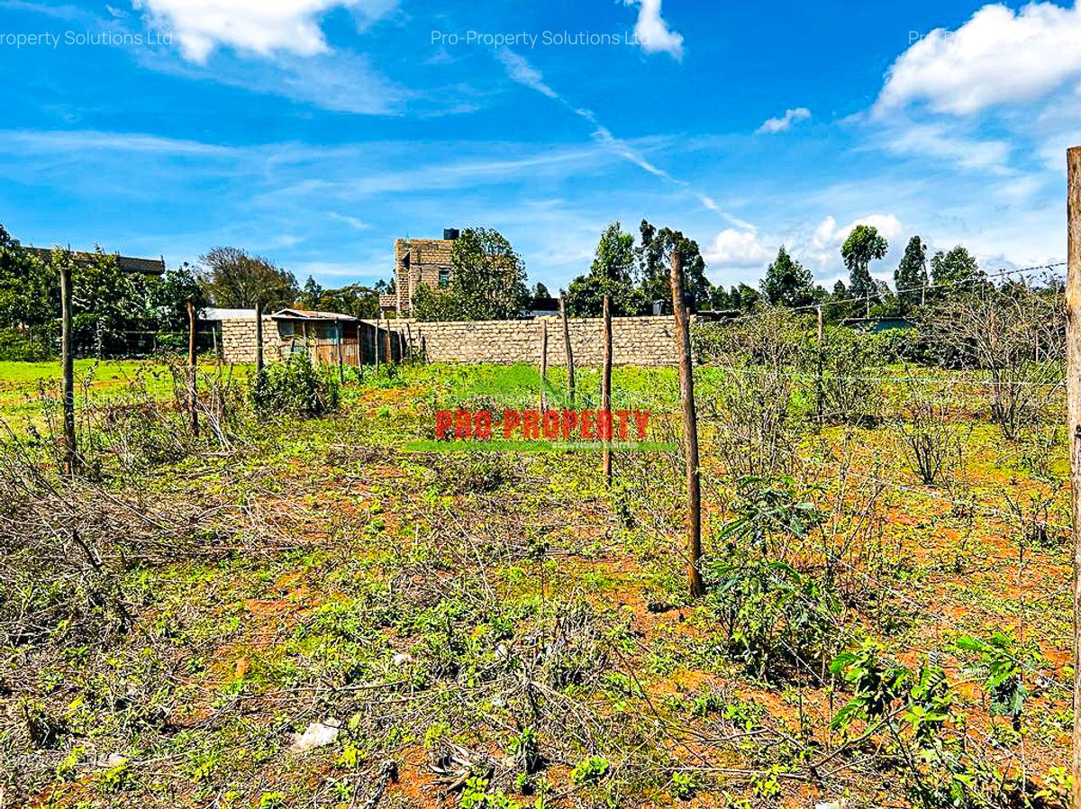 0.1 ha Residential Land in Gikambura - 9