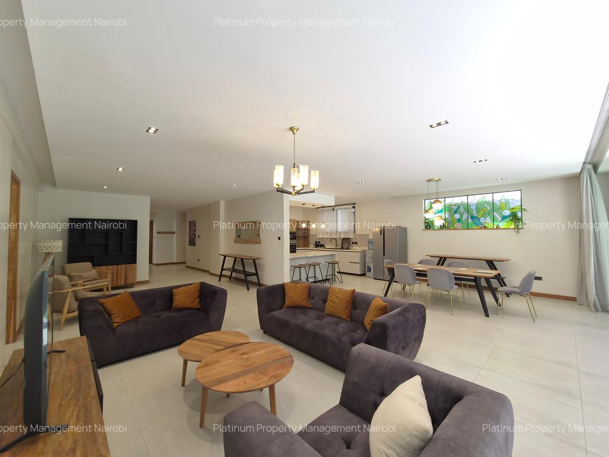 Furnished 4 Bed Apartment with En Suite at Peponi Rd - 3
