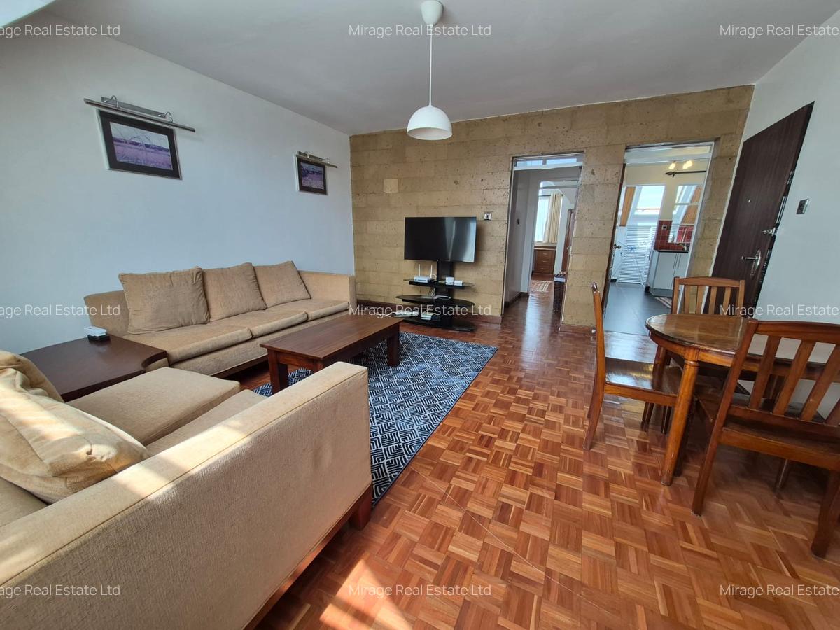 Furnished 1 Bed Apartment with Swimming Pool in Kilimani - 10