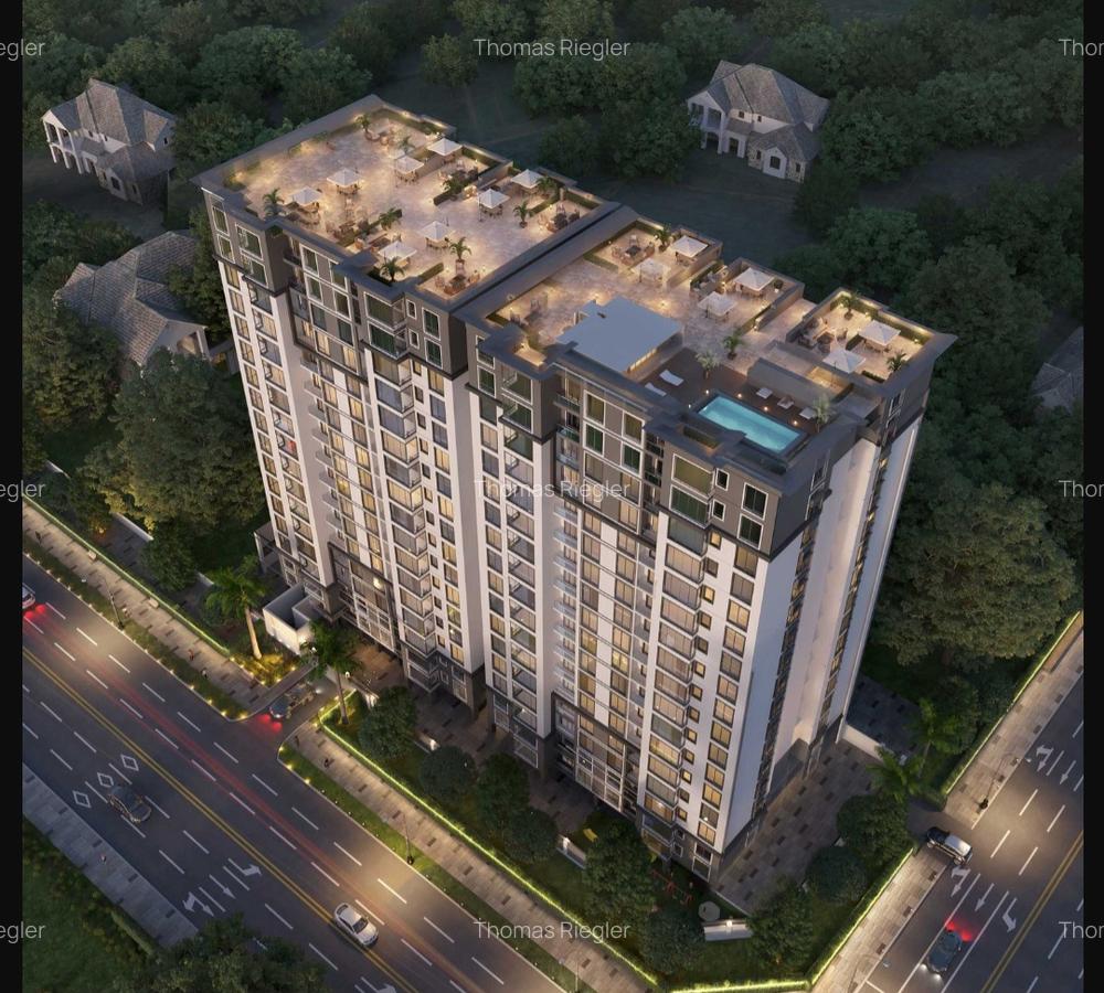 Serviced 2 Bed Apartment with Swimming Pool at Sports Road - 3
