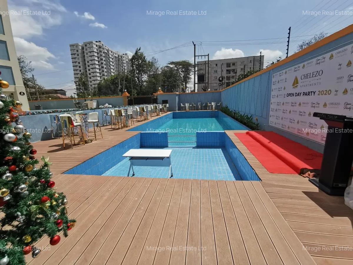 3 Bed Apartment with Swimming Pool in Kilimani - 20