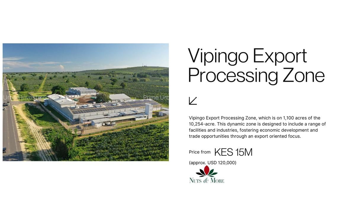 4,046.86 m² Commercial Land at Vipingo Sez ( Special Economic Zone) - 2