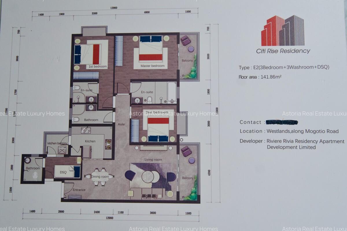3 Bed Apartment with En Suite at 2026-232 3 Bed - 19
