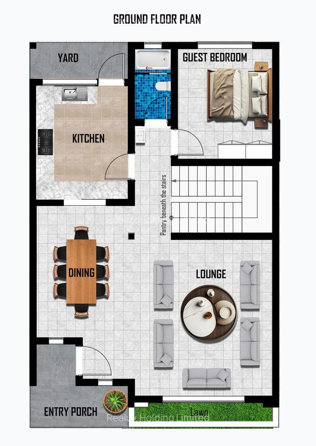 3 Bed Townhouse with En Suite in Gikambura - 8