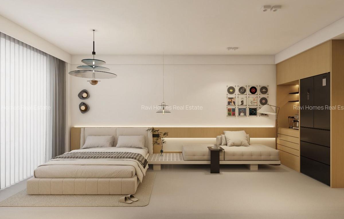 Studio Apartment with Swimming Pool at Muthithi Road - 9