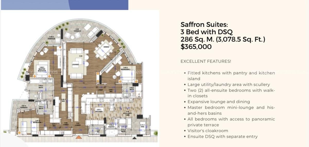 4 Bed Apartment with En Suite at 2026-129 4 Bed - 19