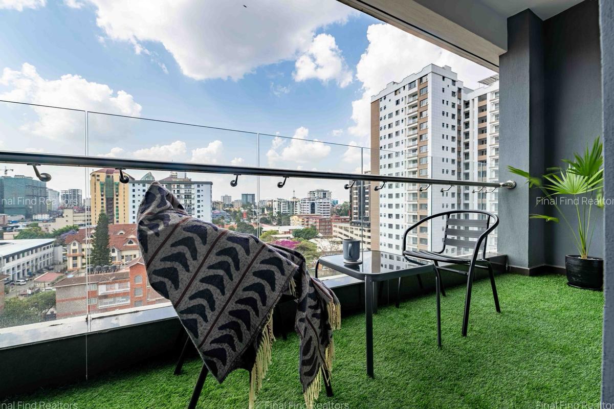 Furnished 1 Bed Apartment with Swimming Pool in Kilimani - 10