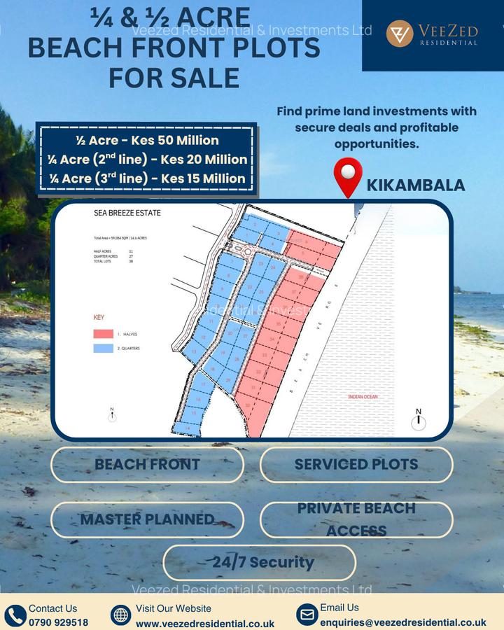 0.5 ac Land in Kikambala - 1