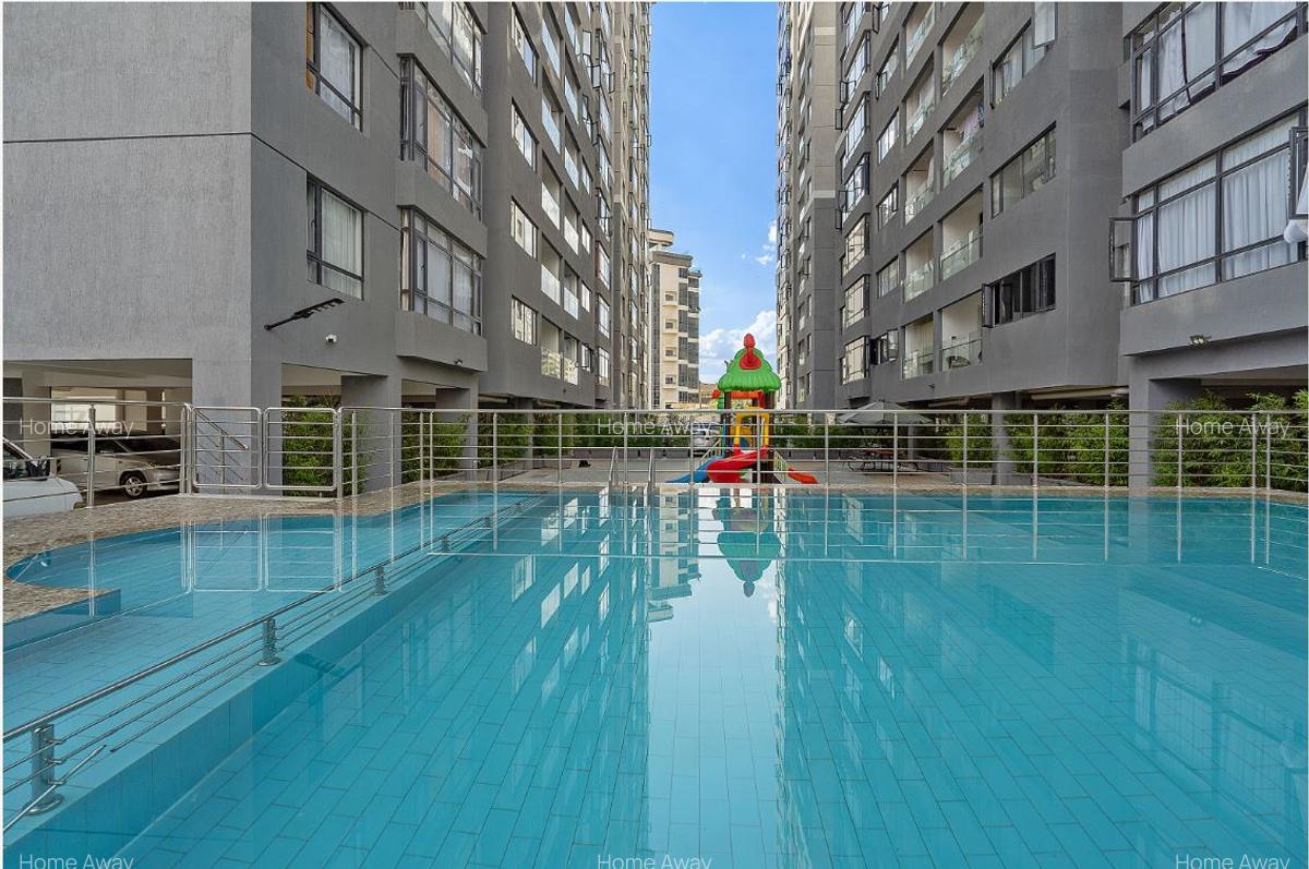 Serviced 1 Bed Apartment with Swimming Pool in Kilimani - 12