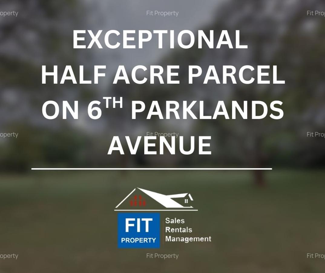 0.5 ac Land in Parklands - 1