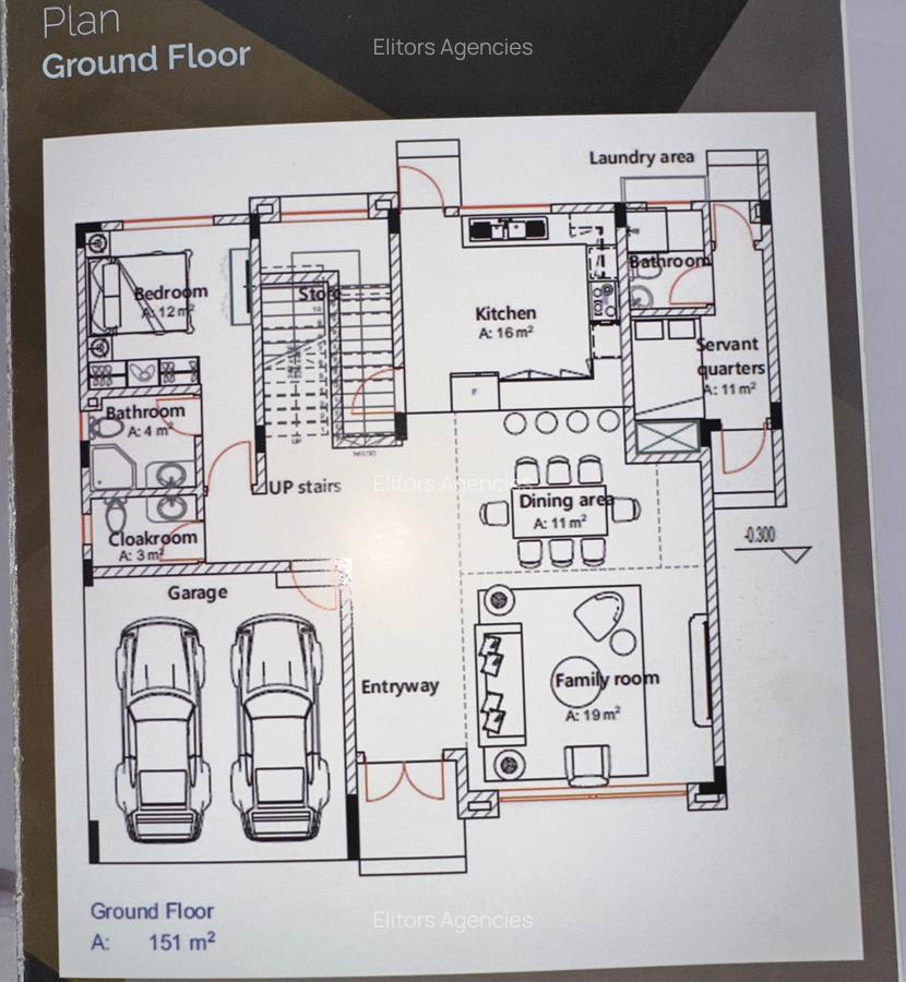 5 Bed Townhouse with En Suite at Chalbi Drive - 9