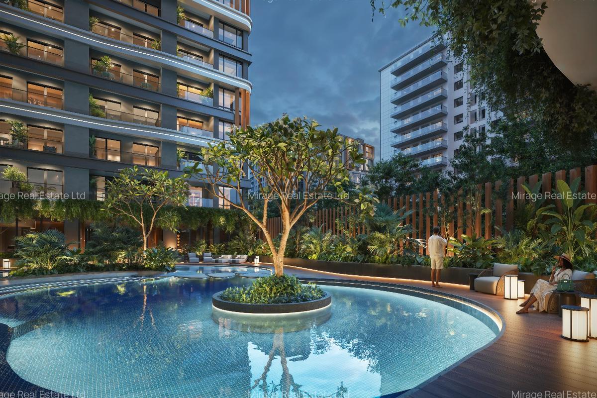 3 Bed Apartment with Swimming Pool in Kilimani - 12