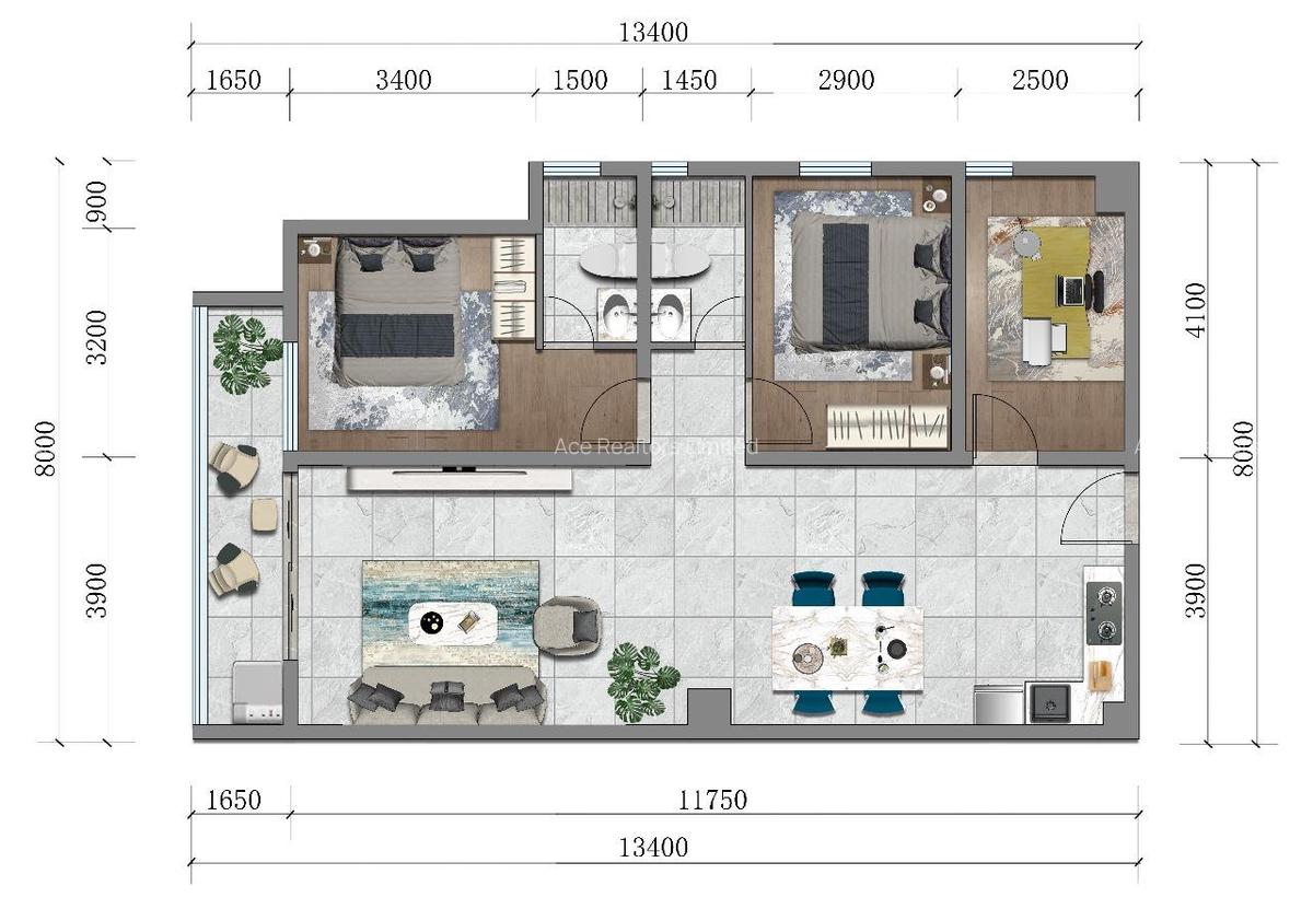 1 Bed Apartment with Swimming Pool at Ring Road Parklands - 8