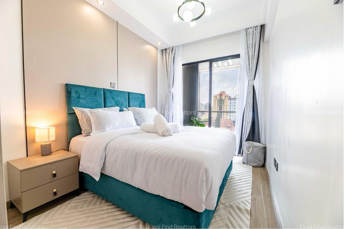 Furnished 1 Bed Apartment with Swimming Pool in Kilimani - 15