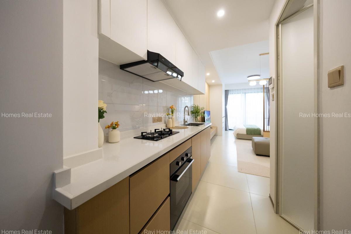 Studio Apartment with Swimming Pool at Muthithi Road - 2