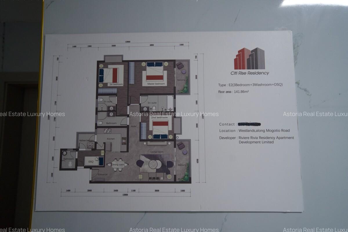 3 Bed Apartment with En Suite at 2026-232 3 Bed - 20