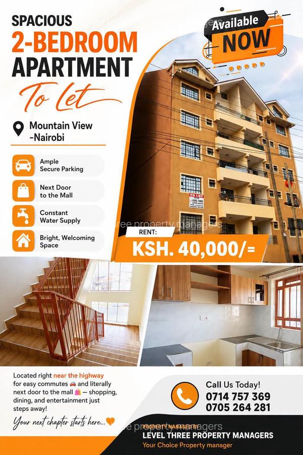 2 Bed Apartment with En Suite at Waiyaki Way - 1
