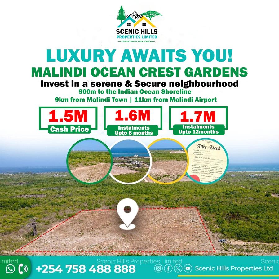 0.045 ha Land at Casuarina-Jacaranda-Watamu Road - 1