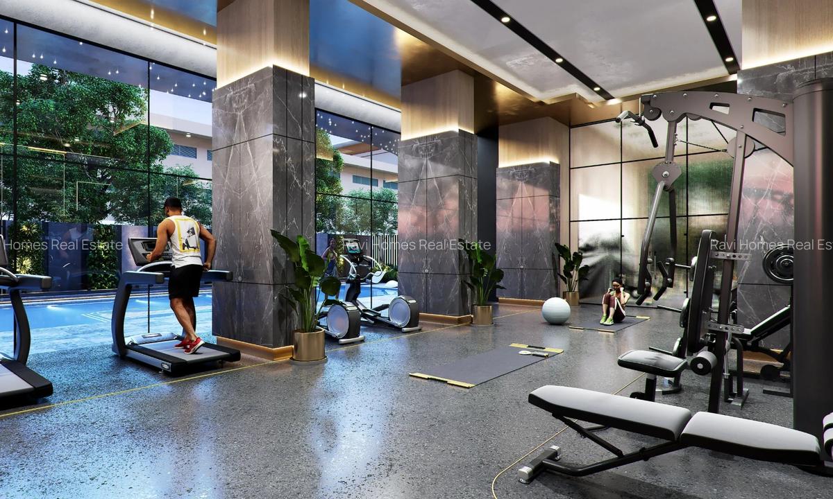 Studio Apartment with Swimming Pool at Riara Road - 9
