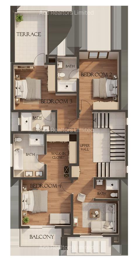 4 Bed Townhouse with En Suite at Mombasa Road - 11