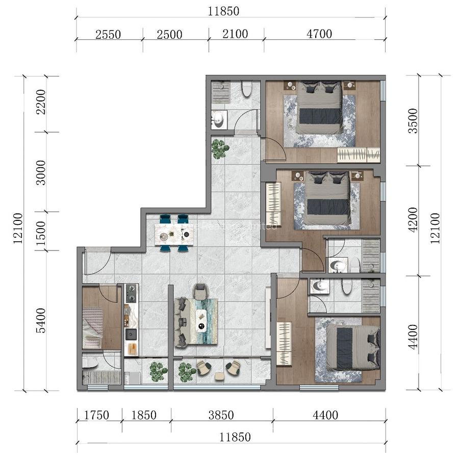 1 Bed Apartment with Swimming Pool at Ring Road Parklands - 6