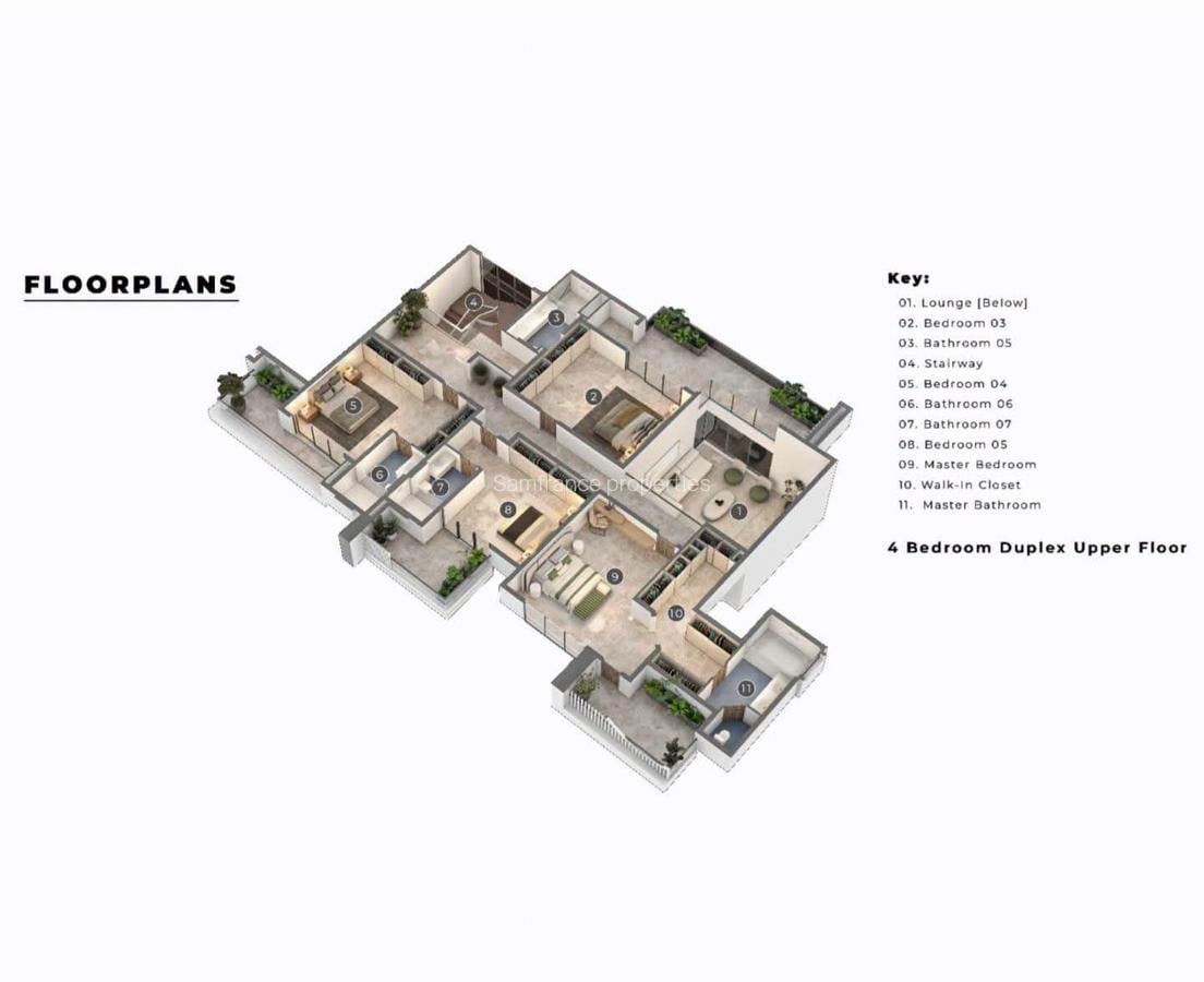 Serviced 4 Bed Apartment with En Suite at Simba Road - 4