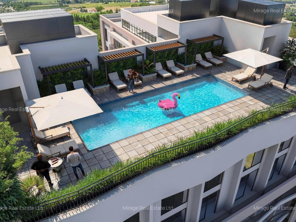 Studio Apartment with Swimming Pool in Kitisuru - 2