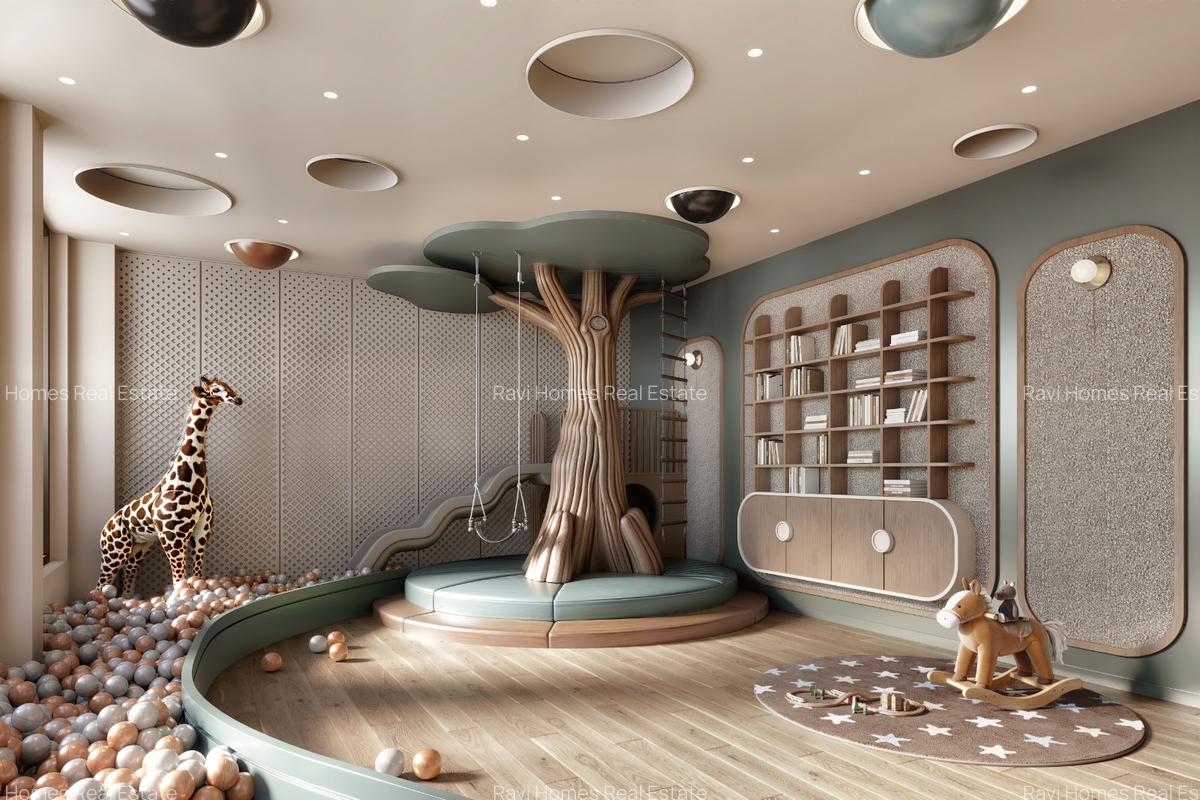 Studio Apartment with Swimming Pool at Muthithi Road - 12