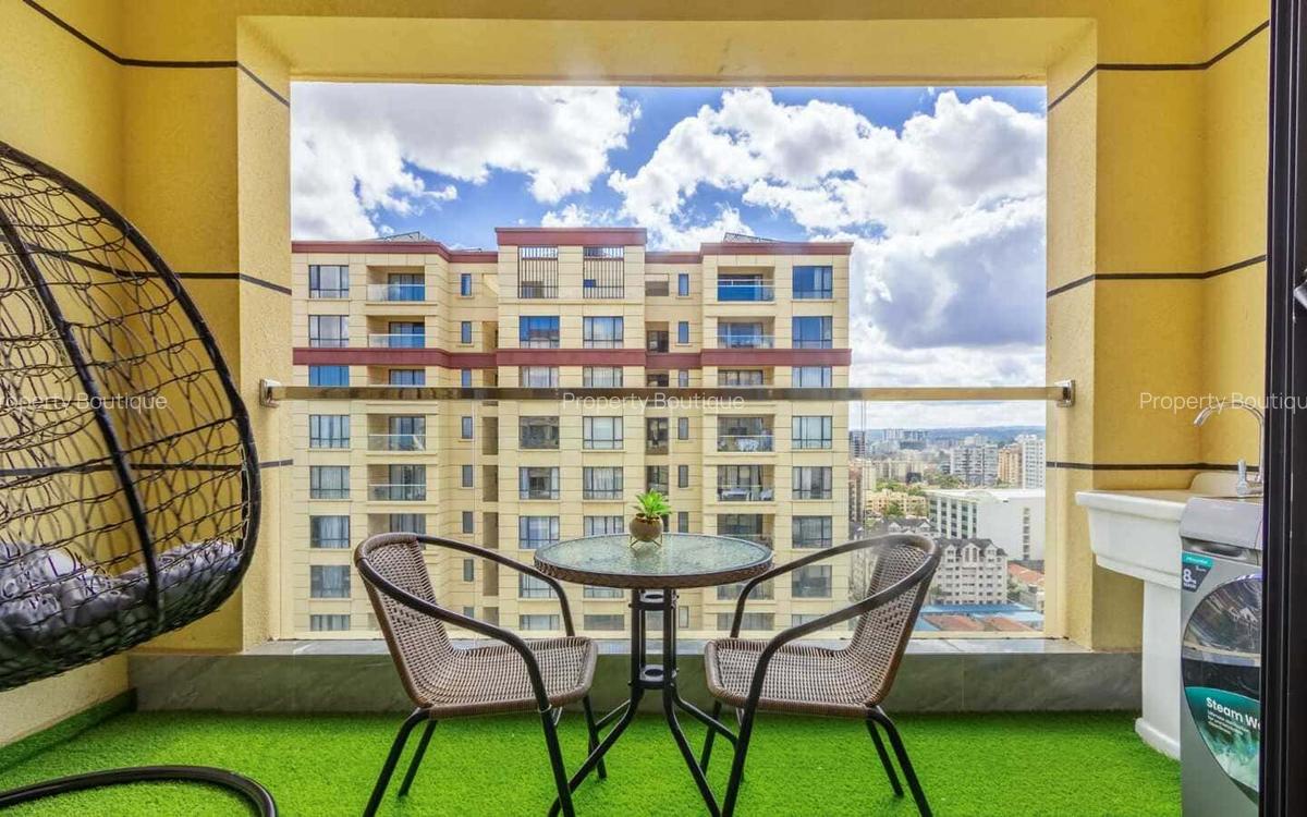 Furnished 1 Bed Apartment with Swimming Pool at Kasuku Road Off Lenana Road - 9