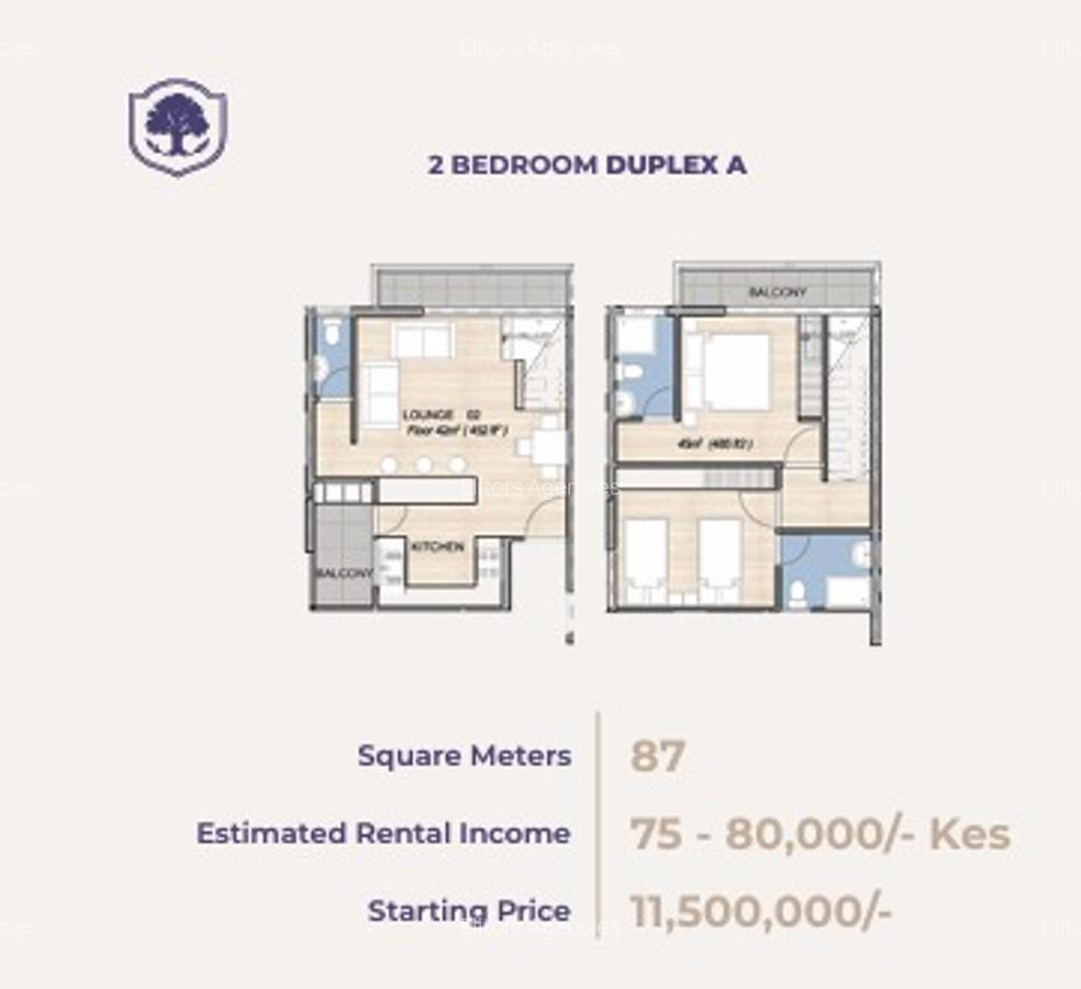 2 Bed Apartment with En Suite at Kirawa Road - 1