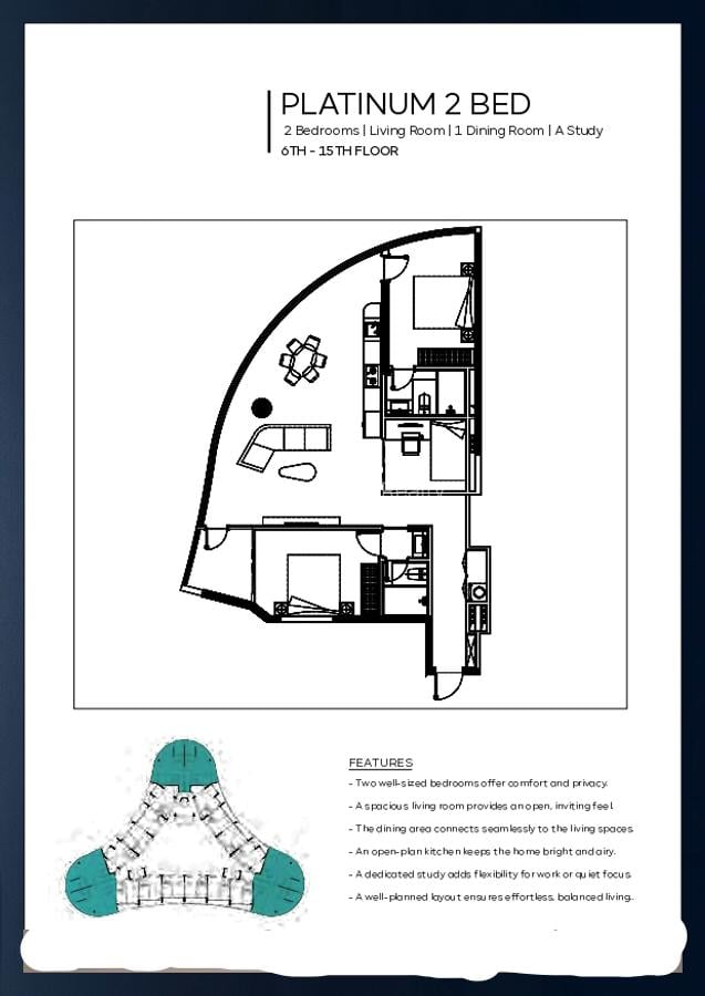 2 Bed Apartment with En Suite at Kirichwa Grove Road - 2