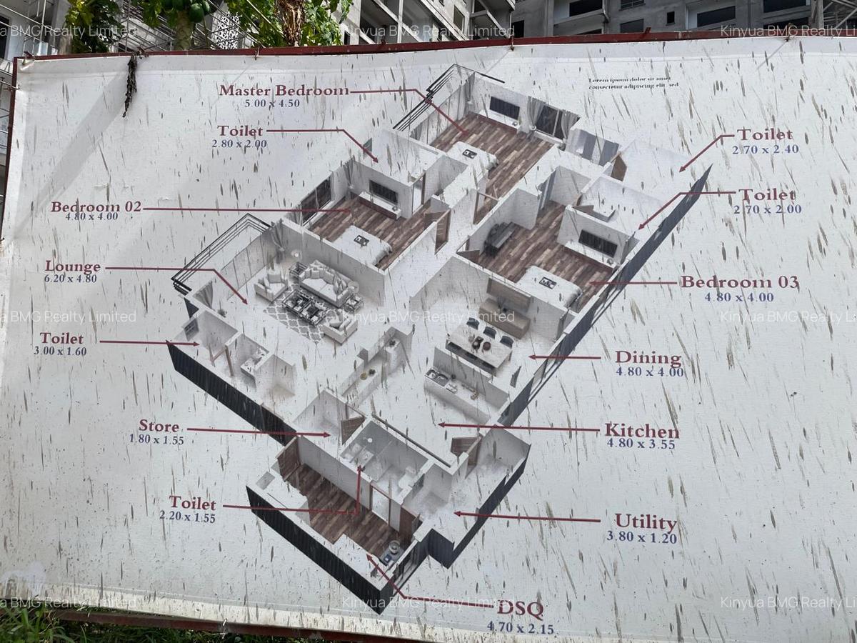 Serviced 3 Bed Apartment with En Suite in Nyali Area - 1