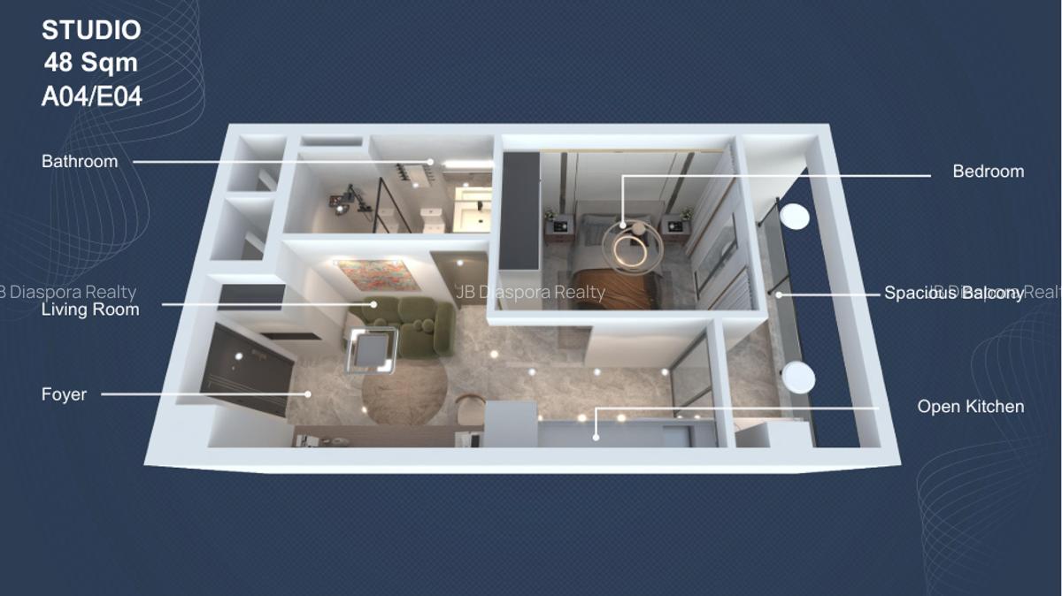 1 Bed Apartment with Swimming Pool in Westlands Area - 4