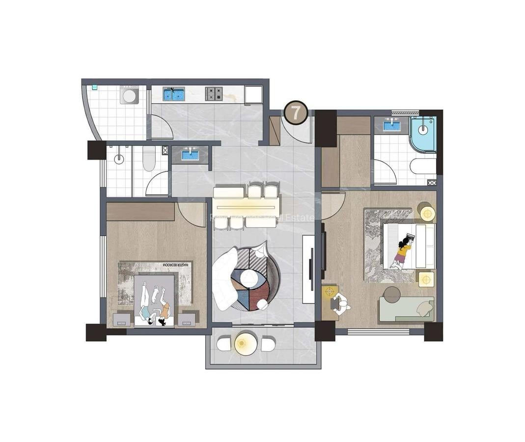 2 Bed Apartment with En Suite in Kilimani - 19