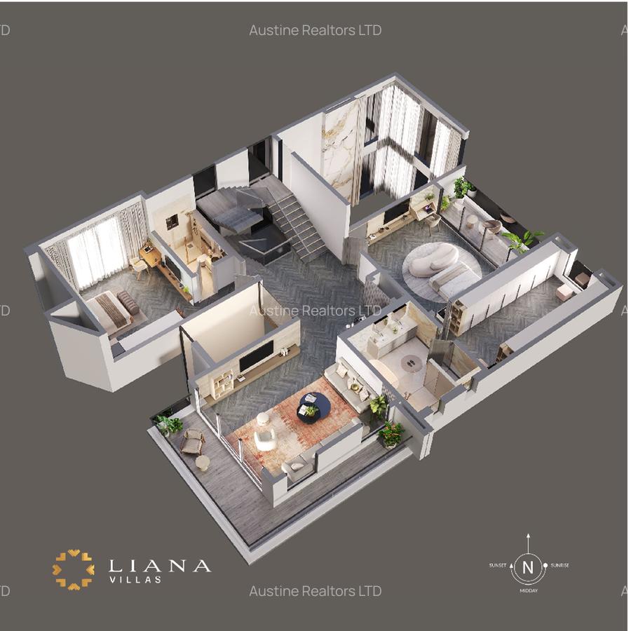 5 Bed Villa with En Suite at Peponi Road - 8