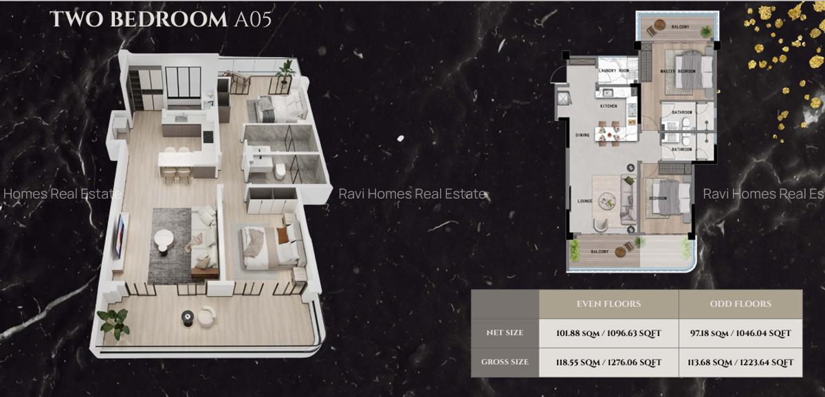 2 Bed Apartment with En Suite in Westlands Area - 6